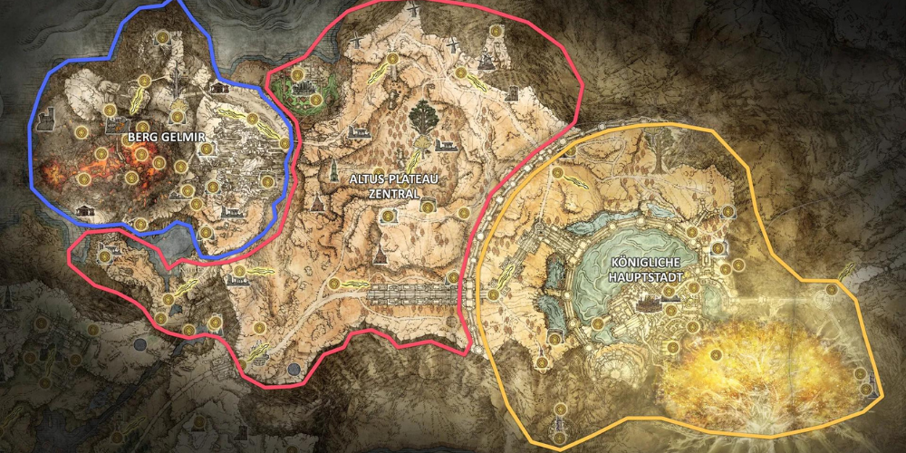 Cavalry Altus Plateau map